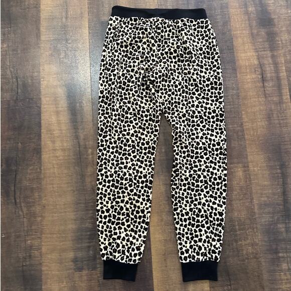 Juicy Couture Leopard Velour Zip Hoodie & Jogger Pants Set Size Small - Picture 12 of 13